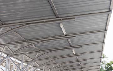 installing Legerwood metal roofing